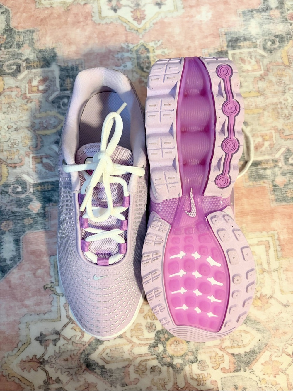 Nike Air Max Light Purple Women's Running Sneakers - Breathable Comfort